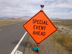 event signage in Prescott, AZ
